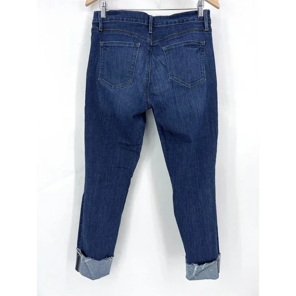 Loft Jeans Bundle Curvy Straight Modern Straight Raw Hem Cuffed size 10 / 30 - Picture 5 of 16